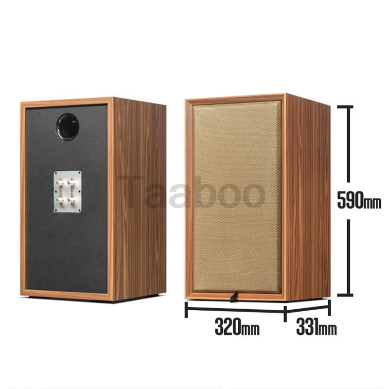 8 Inch Three-Way Labyrinth Speaker Empty Box Bookshelf Speaker Home Sp ...